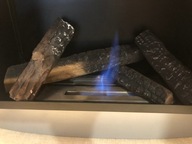 Biokominek wiszący kompletny 64cm / 48cm carlo Milano