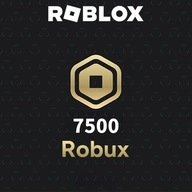 ROBLOX ROBUX 7500 - DOŁADOWANIE KONTA