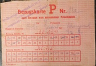Niemcy karta zaopatrzenia1942r. (20