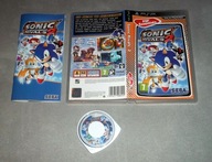 SONIC RIVALS 2 PSP niebieski Jeż Sonic SEGA UNIKAT IDEALNA 3xANG