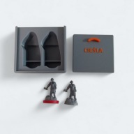 Robinson Crusoe - pojemnik na figurki: Cieśla