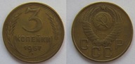 Rosja 3 kopiejki 1957