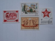 Węgry - zestaw - Mi. 3318,3320-22 kasowane