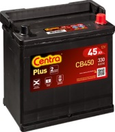AKUMULATOR CENTRA PLUS 45AH 330A cb454 dowóz montaż SKLEP www mefka.com.pl