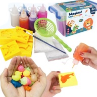 Masa plastyczna dla dzieci żel DIY kreatywny aqua