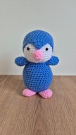 Maskotka Pingwin wykonana ręcznie na szydełku
