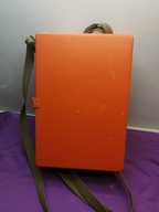 zasobnik niemiecki DRAGER? case metalowy detekcja oznaczanie skażeń ABC