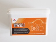 SECURA 3100 LAK__PÓŁMASKA LAKIERNICZA__ZESTAW__M__J.NOWA