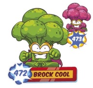 SUPER THINGS ZINGS seria 7 472 Brock Cool zielony