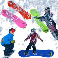 PLASTIKOWA DESKA SNOWBOARDOWA DO ZJAZDÓW NA ŚNIEGU, ŚLIZG DLA DZIECI MARMAT