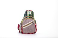 Mały plecak na jedno ramię Himalayan z naturalnego włókna konopnego WM06