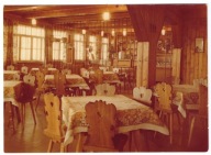 Błatnia k. Bielsko, Wapienica, Jaworze. Wnętrze schroniska. Lata 80-te.