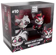 HAZBIN HOTEL HUSK ANGEL DUST FIGURKI MONITOR BUDDIES KOLEKCJONERSKIE DETALE