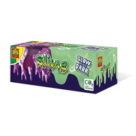 SLIME 2szt / SES Creative 15007 Slime - Glow in the dark 2x120gr