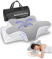 PODUSZKA ORTOPEDYCZNA DO SPANIA NA BRZUCHU PLECACH BOKU 3D PROFILOWANA