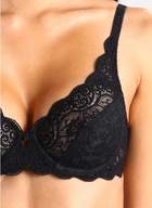 Triumph biustonosz miękki czarny Amourette 300 80D E KOBIECY ZMYSŁOWY SEXI