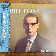 Bill Evans Portrait In Jazz EX/EX- Japan Obi LP 1984 Riverside RSLP 12-315