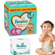 Pieluszki Chłonne Pampers Dla Niemowląt Rozmiar 4 – 174 szt. Elastyczne