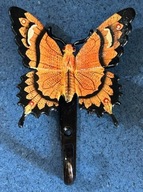 UNIWERSALNY WIESZAK WIESZACZEK MOTYL RĘCZNIE MALOWANY