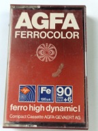 AGFA FERROCOLOR 90+6 Kaseta magnetofonowa