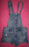 HMogrodniczki - BIODRÓWKI SZORTY JEANS 134cm