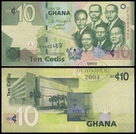 BNA - GHANA 10 Cedis 2015 UF 5082469 # P39f # VF-