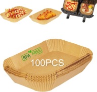 PAPIER DO PIECZENIA FRYTKOWNICA BEZTŁUSZCZOWA 21 x 14 cm 100 sztuk