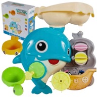 Zabawka do Wanny Delfinek Przelewowy Delfin Prysznic dla Dzieci do Kąpieli