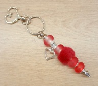 Brelok damski do kluczy Serce zawieszka 6423 Oliwia Kurowska, Kuba Kurowski