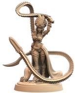 Embrace of Simoon Pustynna Wojowniczka z Batem Pinup D RPG Druk 3D NSFW