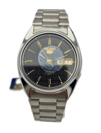 STALOWY MĘSKI ZEGAREK SEIKO 5 AUTOMATIC LATA 80-TE - NIEUŻYWANY