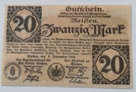 banknot 20 marek 1918