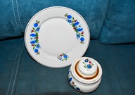 TALERZYK + CUKIERNICA STYL ŁOWICKI