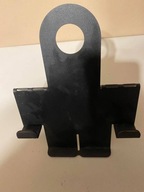 Metalowa podstawka do laptopa na biurko czarna