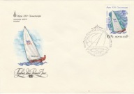 Olimpiada Moskwa 1980 - żeglarstwo FDC - ZSRR