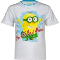 Bluzka t-shirt licencja MINIONKI - 128
