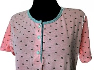 Koszula nocna KRÓTKI rękaw 100% BAWEŁNA r. M