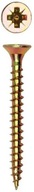 Wkręt do drewna 3.5x45MM oc. żółty pełny gwint - 1 kg