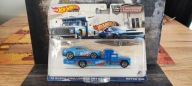 Hot Wheels Premium Team Transport 18 Dodge Challenger SRT Demon Retro Rig