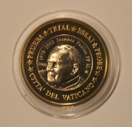 WATYKAN 2003 - 1 EURO JAN PAWEŁ II - SPECIMEN - PRÓBA - 25 LAT PONTYFIKATU