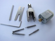 Ściągacz trybów, ślimaka na wałku silniczka