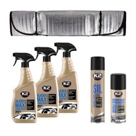 K2 Zestaw zimowy do auta: Alaska Max + Silikon + Vizio Plus + mata