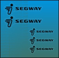 5x Naklejka z Logo SEGWAY, 18 kolorów, Rozmiary, Napis Nalepka Quad Skuter