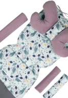 WKŁADKA DO SPACERÓWKI WÓZKA DLA DZIECKA UNIWERSALNY DWUSTRONNY ZESTAW