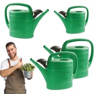 ZESTAW 2x KONEWKA 10L OGRODOWA DO PODLEWANIA Z SITKIEM ZIELONA PODLEWACZKA