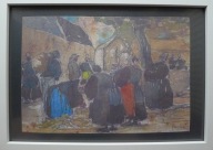 JEAN PESKE / JAN MIROSŁAW PESZKE. ECOLE DE PARIS. SCENA RODZAJOWA. 1939