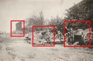 368N ŻOŁNIERZE PARK ARTYLERIA DZIAŁO ARMATA WEHRMACHT NIEMCY RZESZA