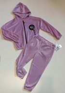 Welurowy komplet 2cz 110/116 5-6lat