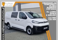 Citroen Jumpy, XL LONG, BRYGADOWKA, 6 miejsc, DOKA, kamera cofania, tempom