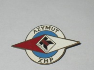 AZYMUT ZHP HUTA Katowice odznaka z PRL